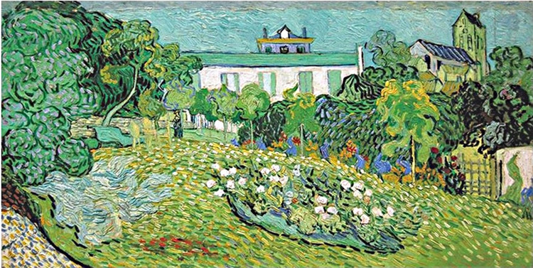 Daubigny S Garden 1890 2 Van Gogh Oil Painting - Click Image to Close